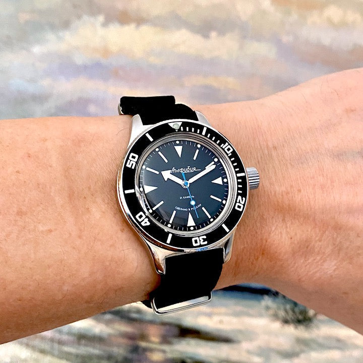 Vostok Amphibia modden. Welche Lünetten, Zifferblätter, Zeiger und Gehäuseböden passen?