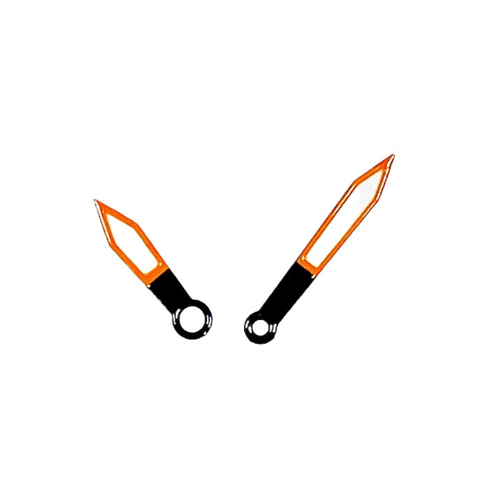 Orange and black hands VOSTOK AMPHIBIA KOMANDIRSKIE