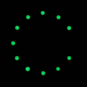 24 Std. Zifferblatt Vostok Sniper 074 beige mit Datum in 3 Uhr & Lume