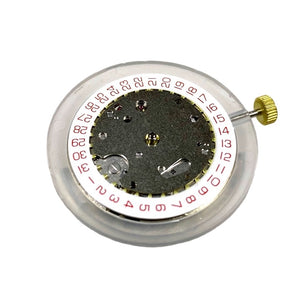Vostok Automatikwerk 2416B, Datum in Pos. 3:00 bzw. 4:30