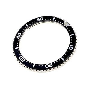 Vostok Lünette aus Edelstahl mit Alu‑Insert und SuperLumiNova Marke, inkl. Feder (Kopie)