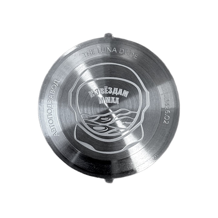 Stainless steel case back Vostok LUNA DUDE COSMO DIVER for Amphibia & Komandirskie watches