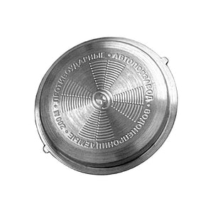 Edelstahl-Gehäuseboden Vostok mit Logo für Amphibia & Komandirskie Uhren