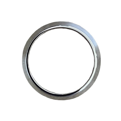 Ghiera massiccia neutra Vostok 38mm in acciaio inox lucido inclusa molla