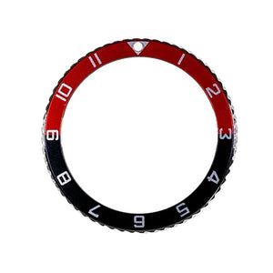 Vostok Coke Lünette aus Edelstahl mit Alu‑Insert und SuperLumiNova inkl. Feder