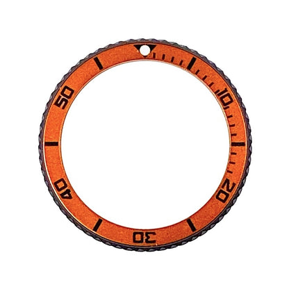 Vostok Lünette - Edelstahl schwarz PVD beschichtet mit SuperLumiNova inkl. Feder