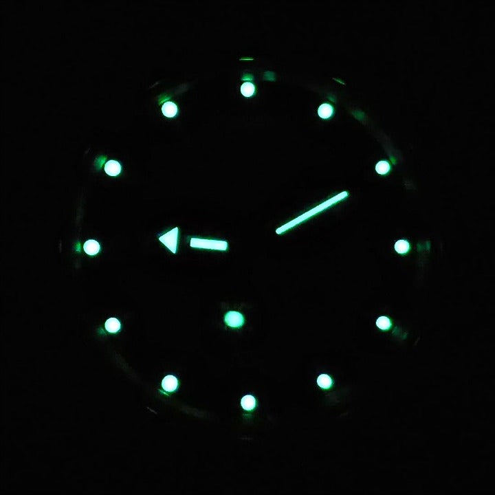 Vostok Amphibia Radio Room 110650 luminous dial in darkness