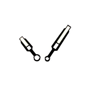 Schwarze Zeiger VOSTOK AMPHIBIA KOMANDIRSKIE