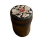 Set de gobelets russes avec blason dans étui en cuir – 4x 70 ml