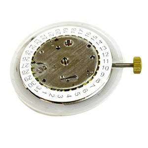 Vostok Automatikwerk 2416B, Datum in Pos. 3:00 bzw. 4:30