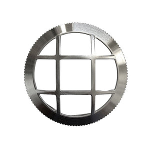 Vostok Gitterlünette, gebürstet  – brutal & funktional inkl. Feder