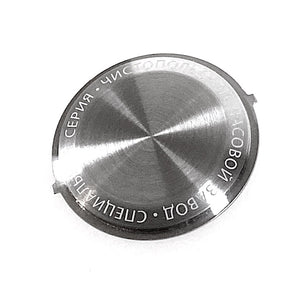 Flacher Edelstahl-Gehäuseboden Vostok für Amphibia & Komandirskie Uhren