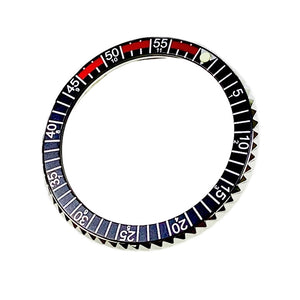 Vostok RETRO Lünette aus Edelstahl mit SuperLumiNova inkl. Feder