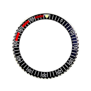 Vostok RETRO Lünette aus Edelstahl mit SuperLumiNova inkl. Feder