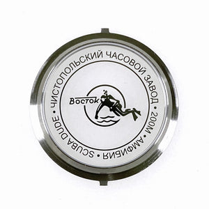 Glasboden SCUBA DUDE Vostok Amphibia & Komandirskie Automatikuhren