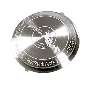 Edelstahl-Gehäuseboden Vostok SCUBA DUDE für Amphibia & Komandirskie Uhren