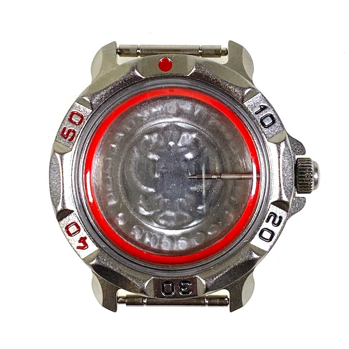 Vostok Komandirskie Gehäuse 816, Titancarbonitrid beschichtet