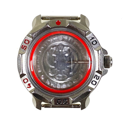 Vostok Komandirskie Gehäuse 816, Titancarbonitrid beschichtet