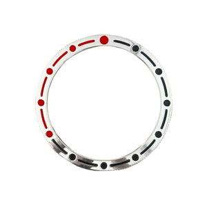 Vostok Lünette für AMPHIBIA Gehäuse 420 mit Feder, poliert, inkl. Feder