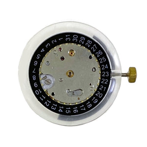 Vostok Automatikwerk 2416B, Datum in Pos. 3:00 bzw. 4:30