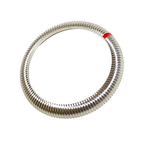 Vostok SwissChrono Lünette 39,5mm gebürstet mit roter Markierung inkl. Feder