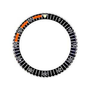 Vostok RETRO Lünette aus Edelstahl mit SuperLumiNova inkl. Feder