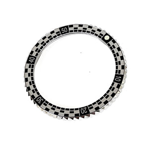 Vostok Lünette RALLYE aus Edelstahl mit SuperLumiNova inkl. Feder