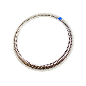 Vostok SwissChrono Lünette 39,5mm gebürstet mit blauer Markierung inkl. Feder