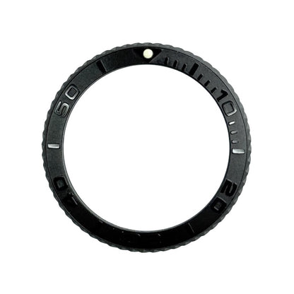 Vostok Bezel Black PVD 40 mm – Relief Aluminum Insert with Spring