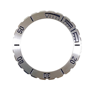 Vostok bezel stainless steel brushed with SuperLumiNova including spring