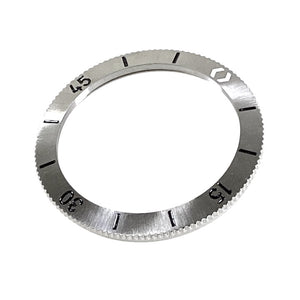 Vostok bezel stainless steel sunburst brushed with SuperLumiNova including spring