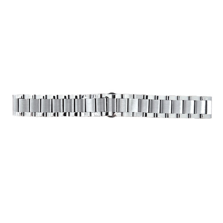 20mm Vostok solid stainless steel bracelet 3-row with butterfly clasp