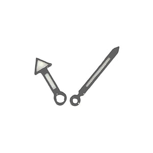 Aiguilles argentées VOSTOK AMPHIBIA