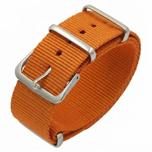 NATO Armband Nylon orange Vostok 18mm 20mm 22mm